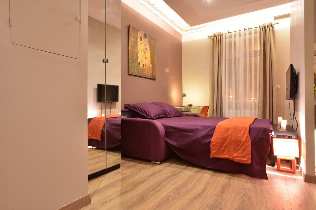 Loft Deluxe Du Moulin Vert Paris Rum bild